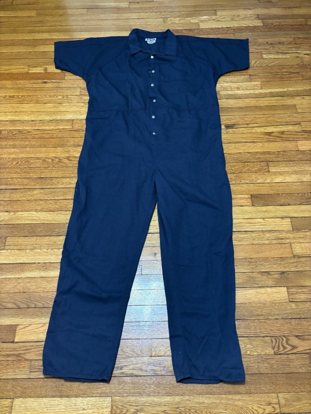 Genuine Bob Barker Prison Jumpsuit Costume, Film & Theatre 5XL Buttons Coverall